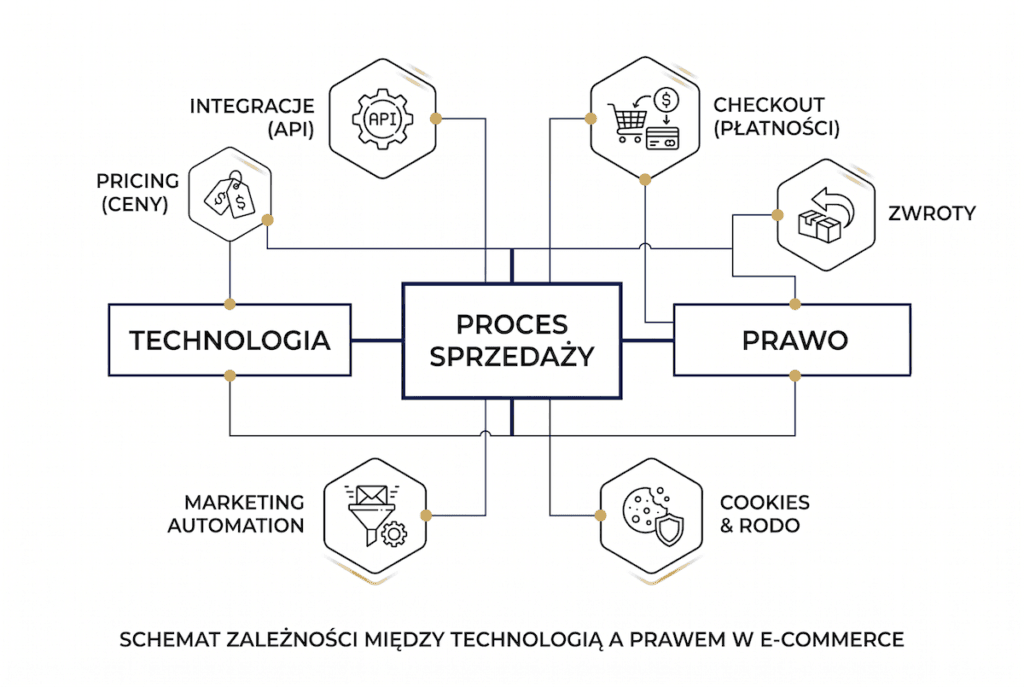 Technologia i prawo w e-commerce jako połączone elementy jednego procesu sprzedaży
